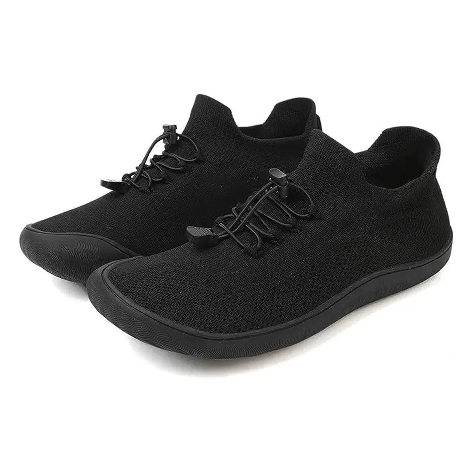 Active Knit Upper Barefoot Shoes with Toggle Lace-Up - Image 18