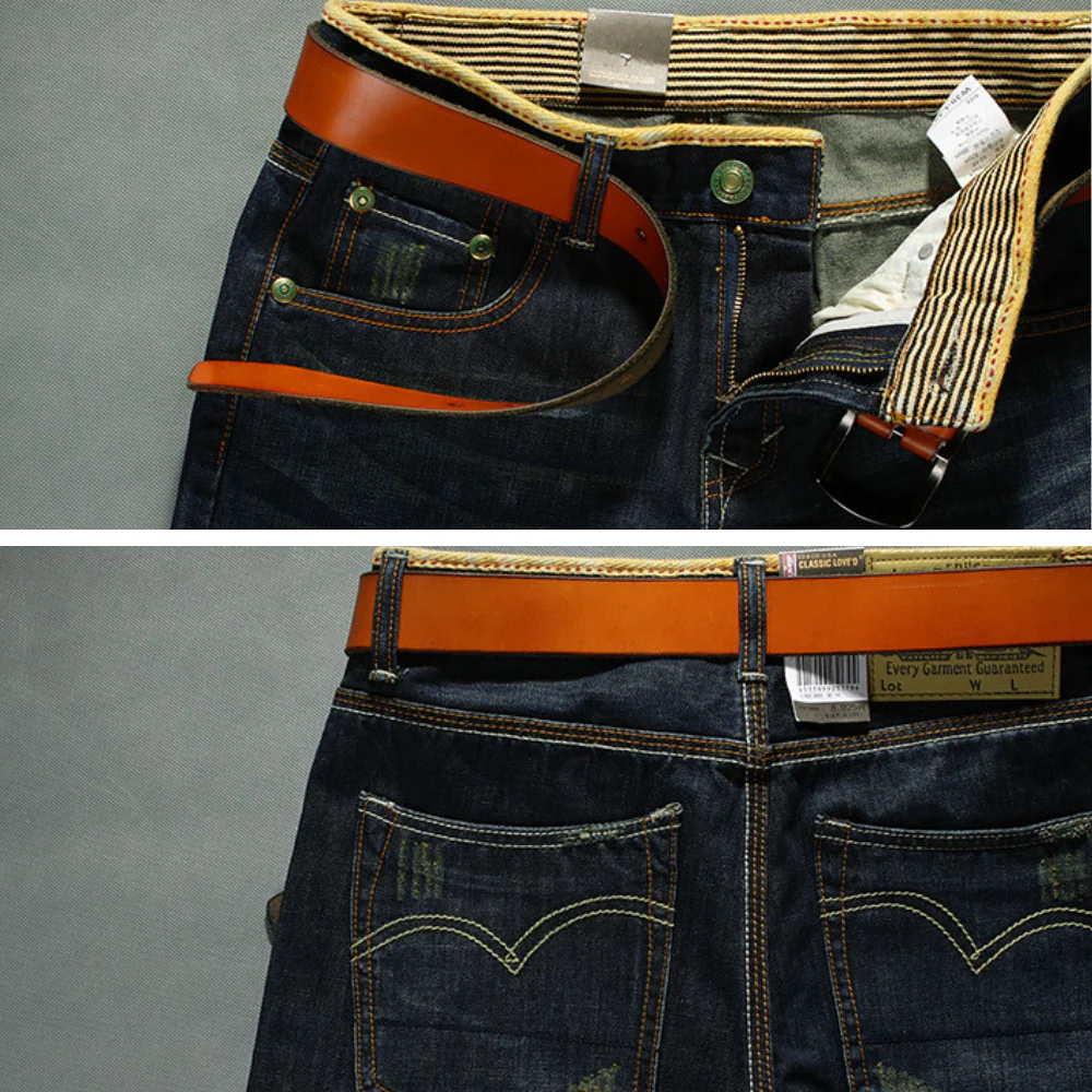 Alexander | Men’s Streetwear Denim Shorts with Distressed Rips - Image 3