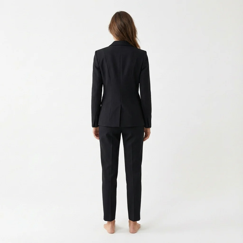 Amber | Women’s Two Piece Suit Set with Double-Breasted Blazer - Image 10