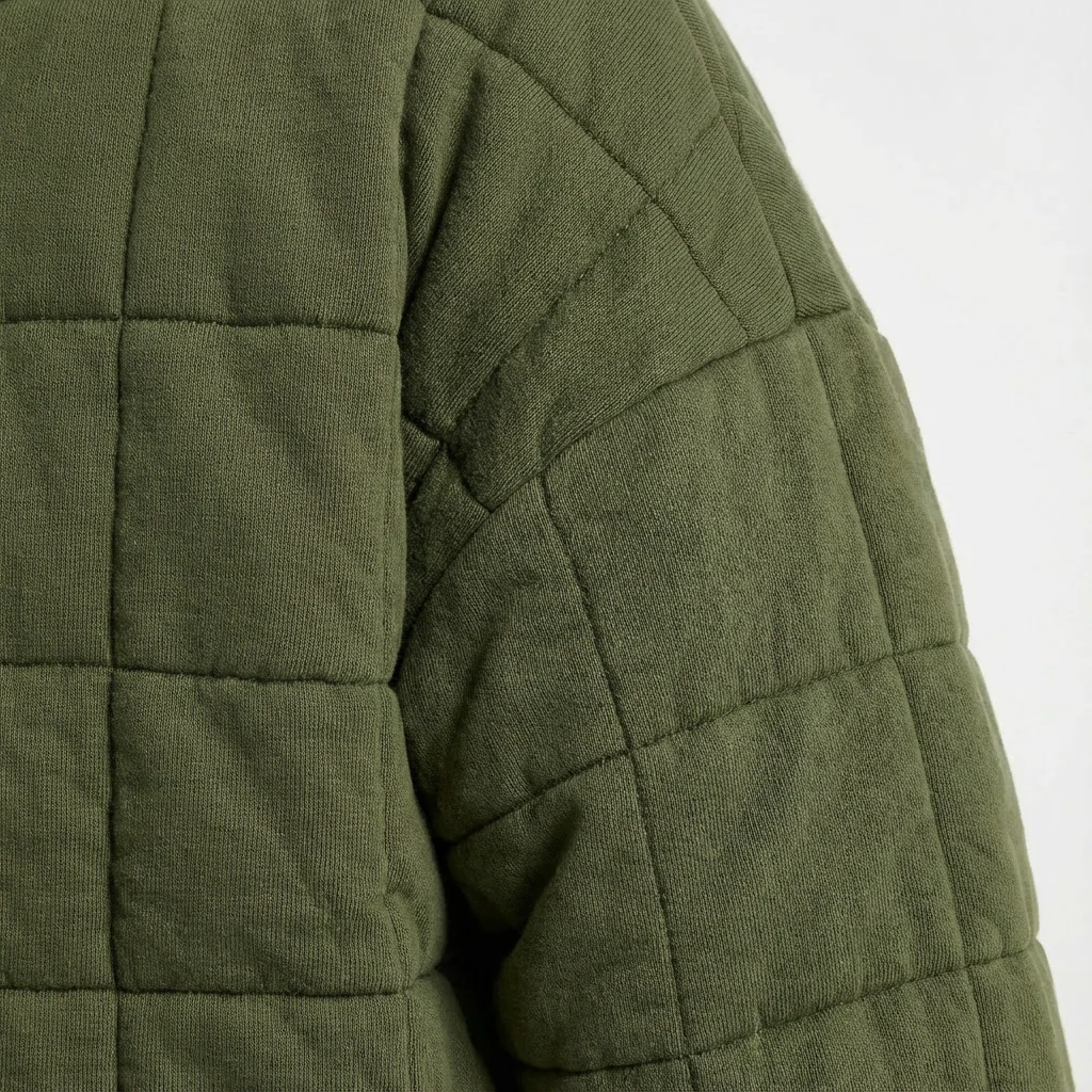 Autumn | Women’s Casual Quilted Jacket with Zip Front - Image 5