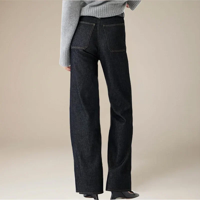 Daisy | Women’s High-Waist Jeans with Front Patch Pockets - Image 4