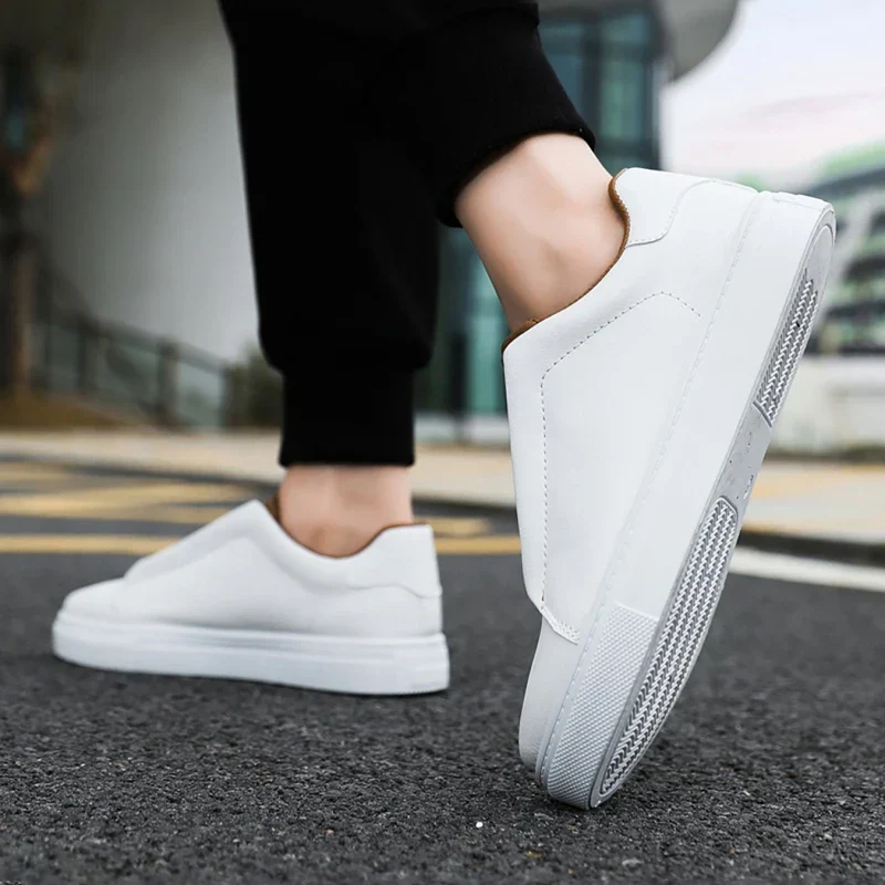 Daniel | Modern Slip-On Men’s Trainers with White Sole - Image 6