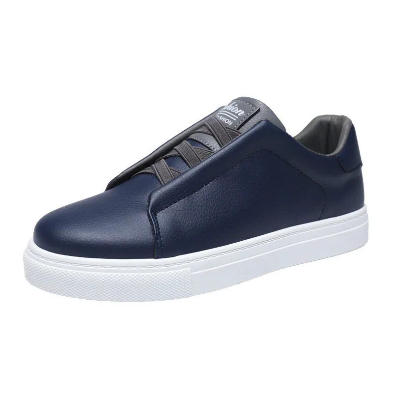 Daniel | Modern Slip-On Men’s Trainers with White Sole - Image 8