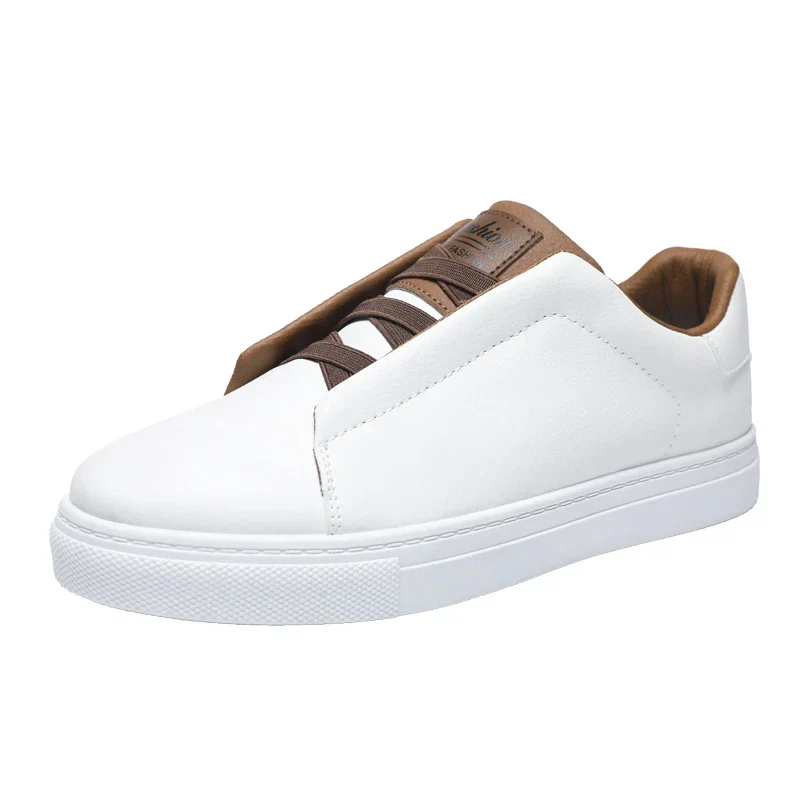 Daniel | Modern Slip-On Men’s Trainers with White Sole - Image 9