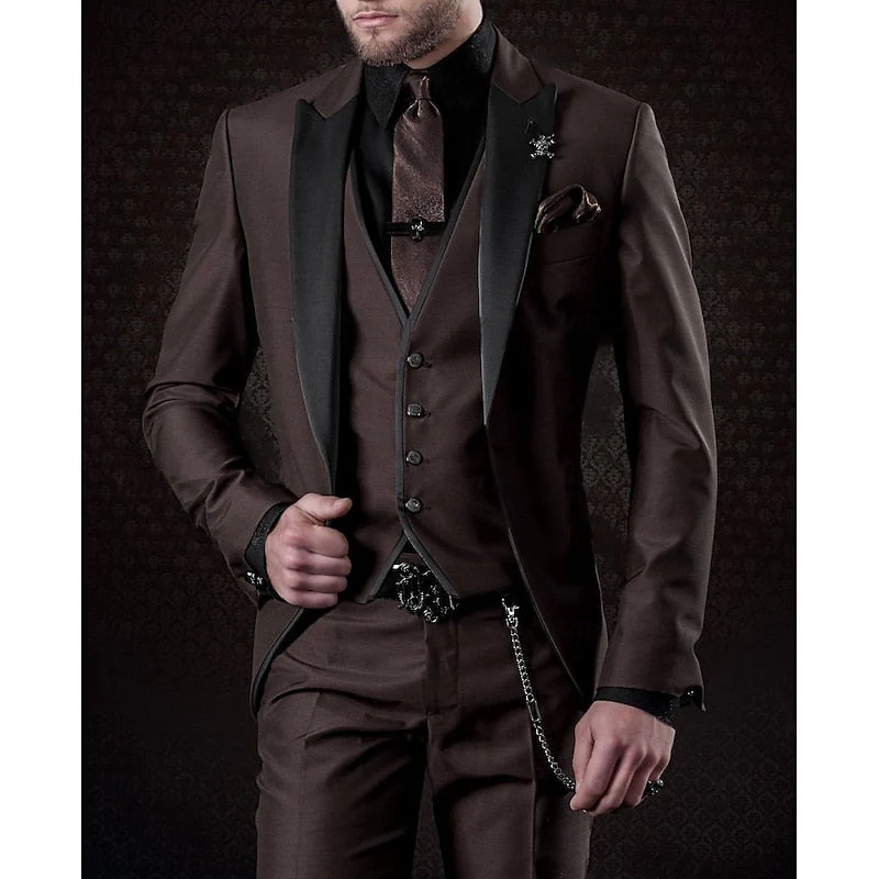 Declan | Men’s Three Piece Suit Set with Blazer and Waistcoat - Image 3
