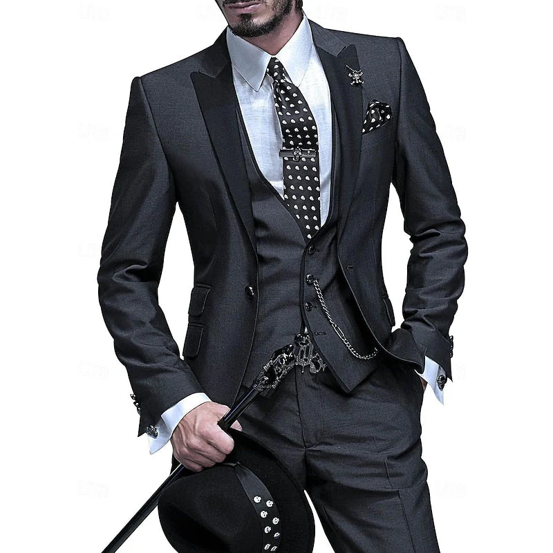 Declan | Men’s Three Piece Suit Set with Blazer and Waistcoat - Image 4