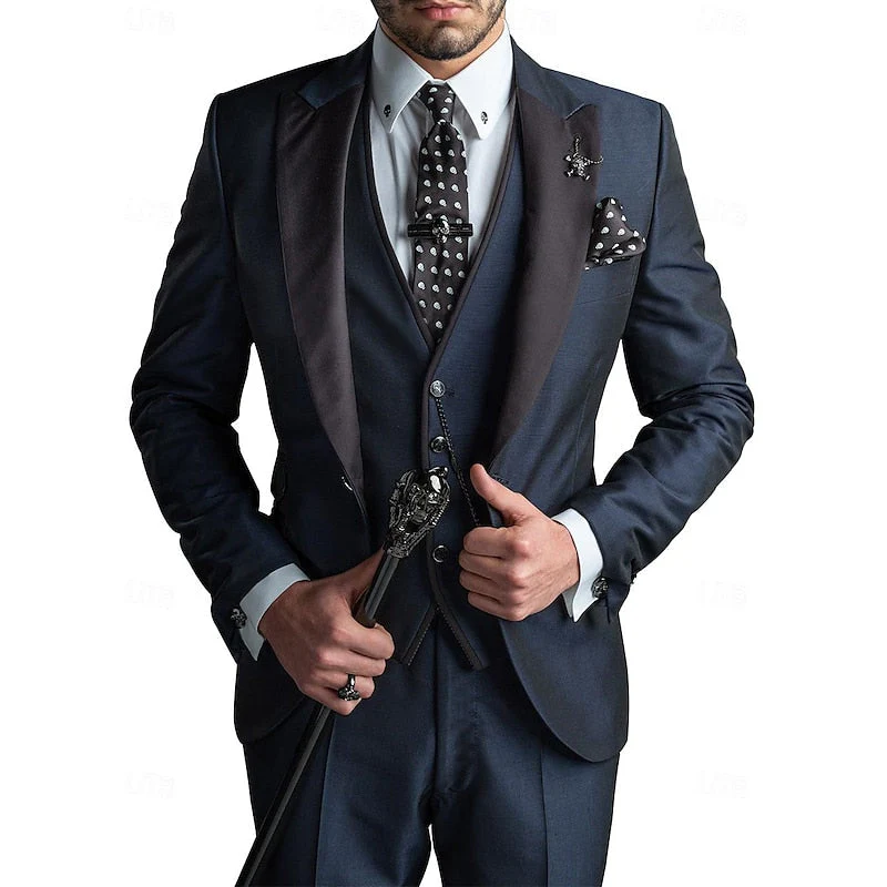 Declan | Men’s Three Piece Suit Set with Blazer and Waistcoat - Image 5
