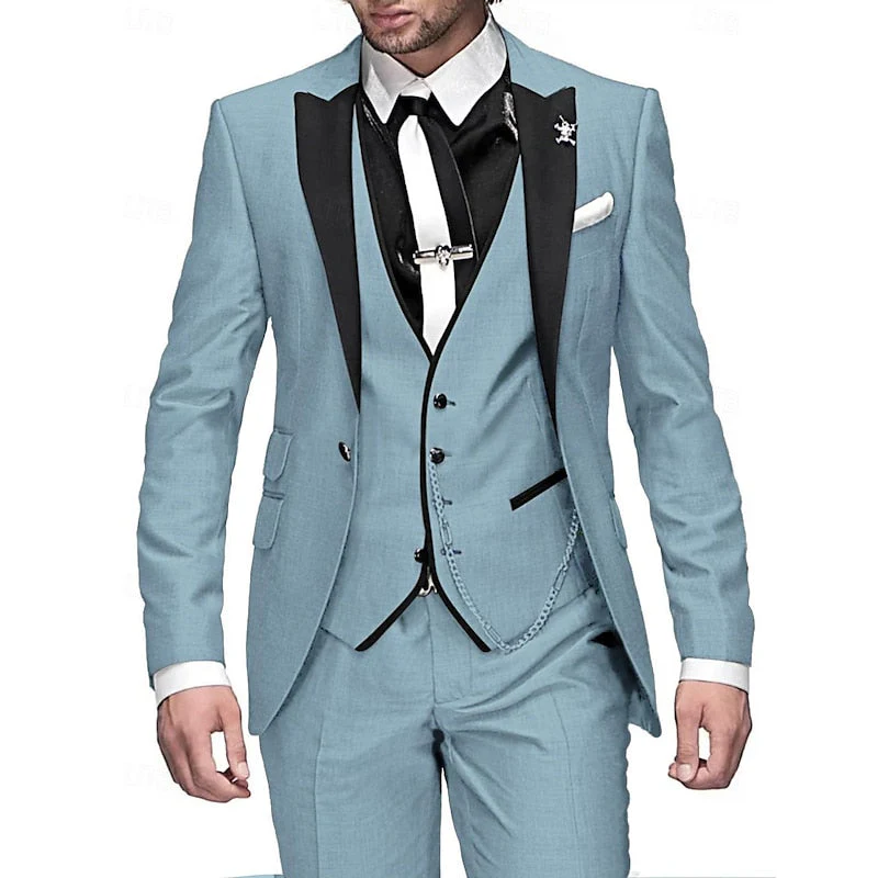 Declan | Men’s Three Piece Suit Set with Blazer and Waistcoat - Image 7