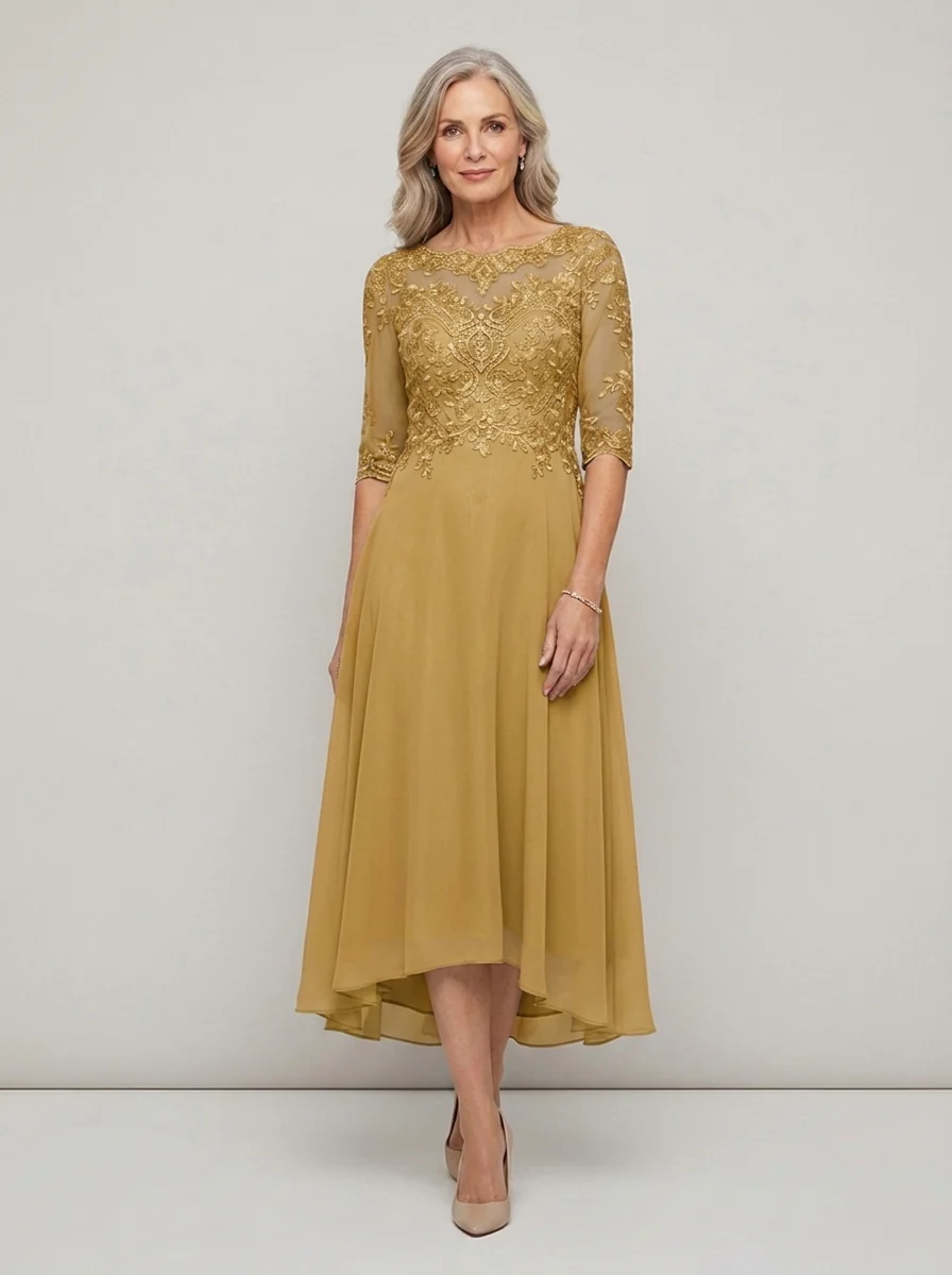 Esme | Women’s Elegant Maxi Mother of the Bride Dress - Image 10