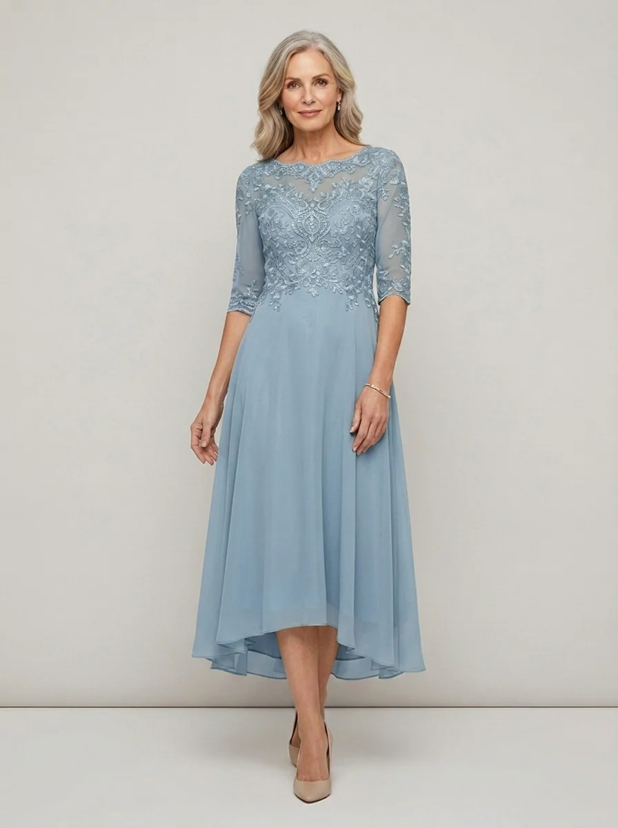 Esme | Women’s Elegant Maxi Mother of the Bride Dress - Image 3