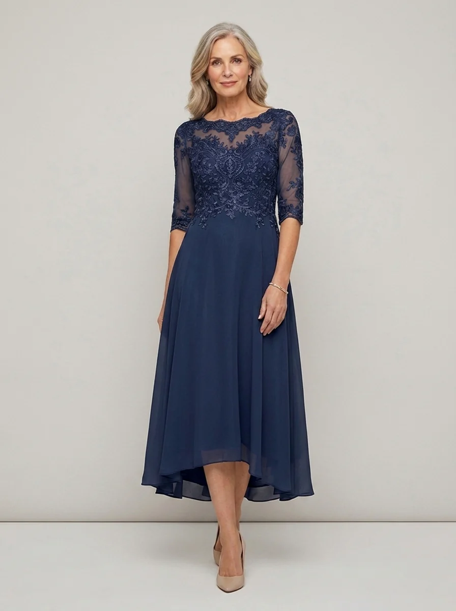 Esme | Women’s Elegant Maxi Mother of the Bride Dress - Image 6