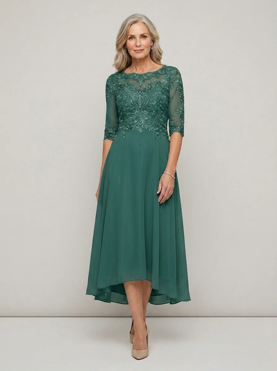 Esme | Women’s Elegant Maxi Mother of the Bride Dress - Image 8