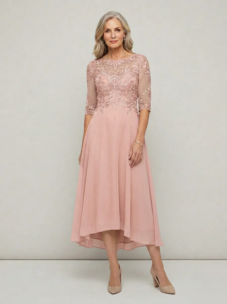 Esme | Women’s Elegant Maxi Mother of the Bride Dress - Image 9
