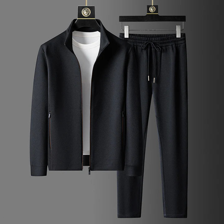 Ethan | Men’s Casual Two-Piece Tracksuit Set with Zip Jacket - Image 8