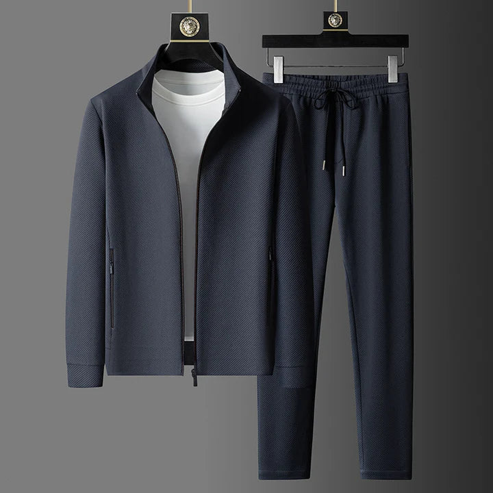 Ethan | Men’s Casual Two-Piece Tracksuit Set with Zip Jacket - Image 9
