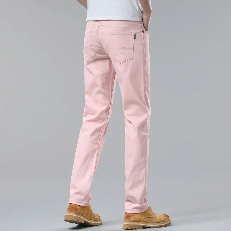 Evan | Men’s Casual Slim Fit Jeans with Five-Pocket Style - Image 4