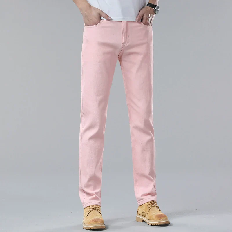 Evan | Men’s Casual Slim Fit Jeans with Five-Pocket Style - Image 5
