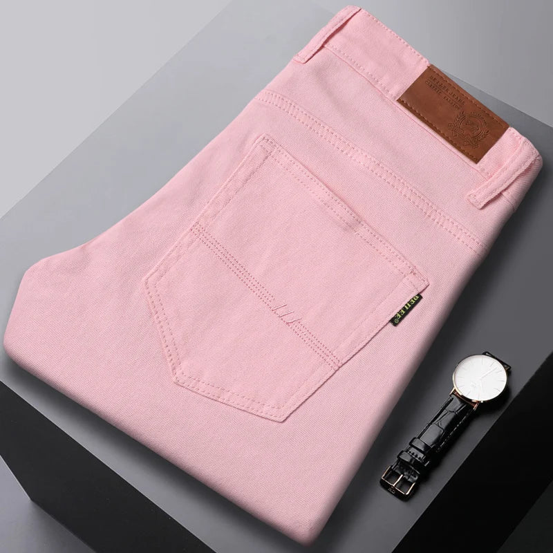 Evan | Men’s Casual Slim Fit Jeans with Five-Pocket Style - Image 8