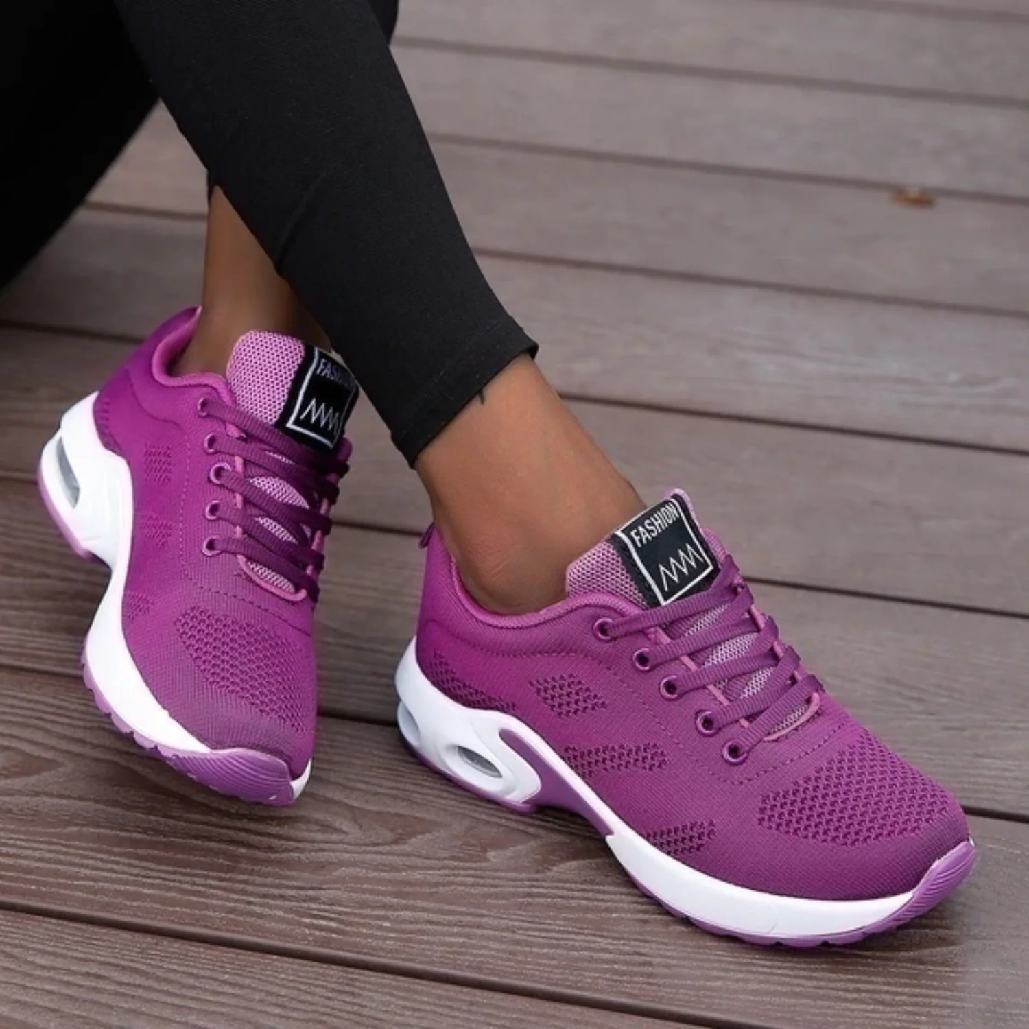 Harriet | Women’s Active Breathable Running Shoes with Mesh Upper - Image 4