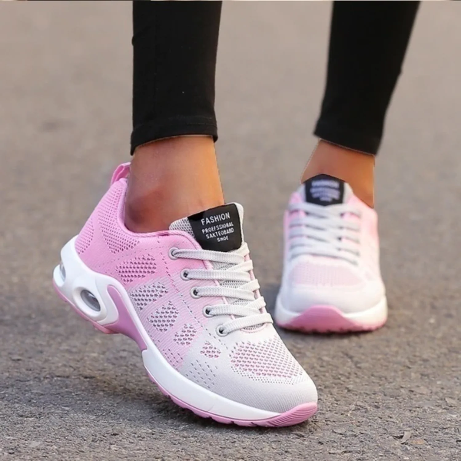 Harriet | Women’s Active Breathable Running Shoes with Mesh Upper - Image 5