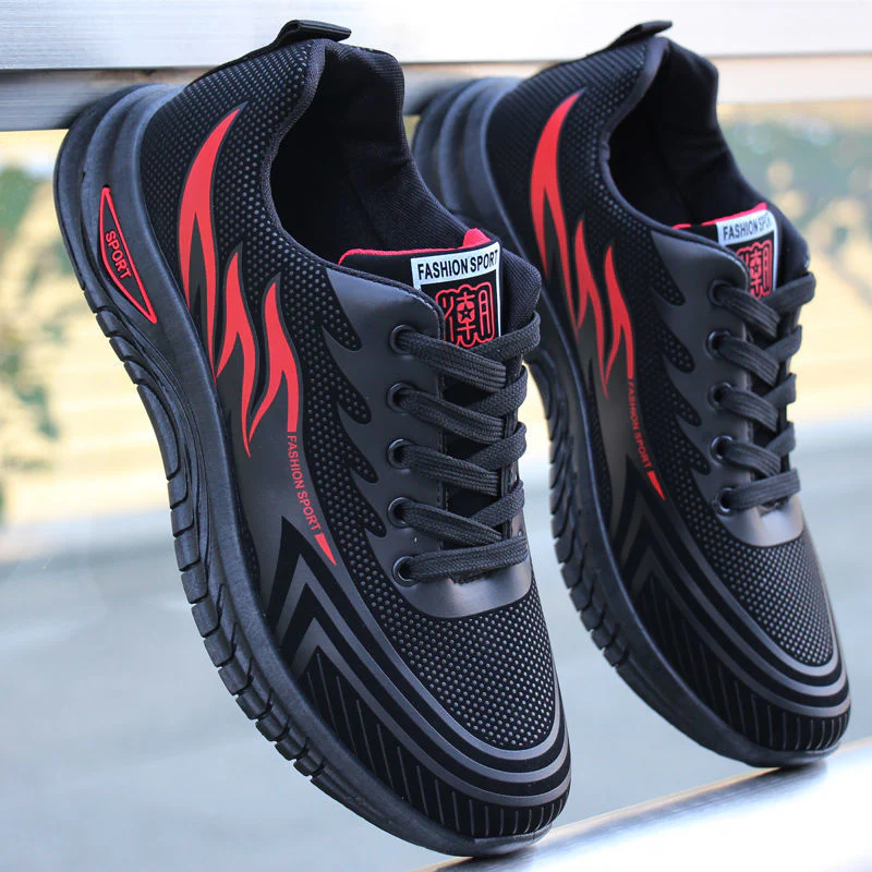 Harry | Men’s Active Mesh Sports Shoes with Lace-Up Front - Image 3