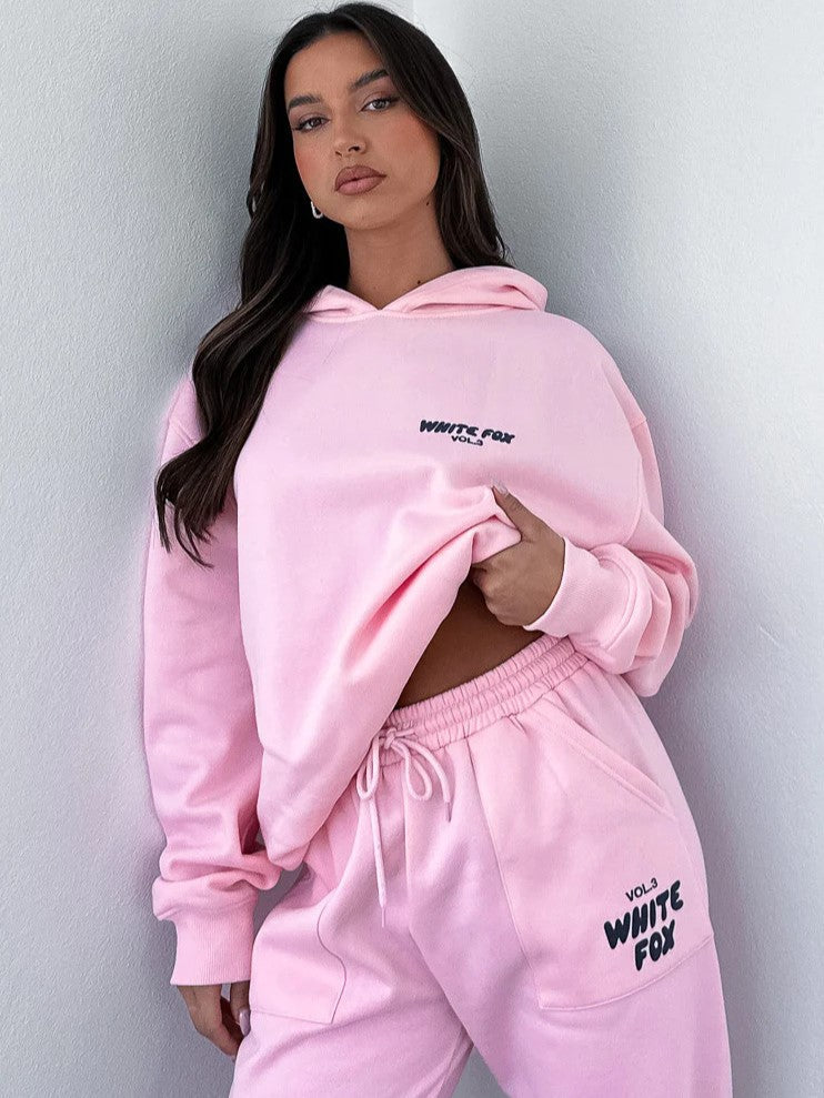Isla | Casual Cropped Women’s Tracksuit with Back Print - Image 5