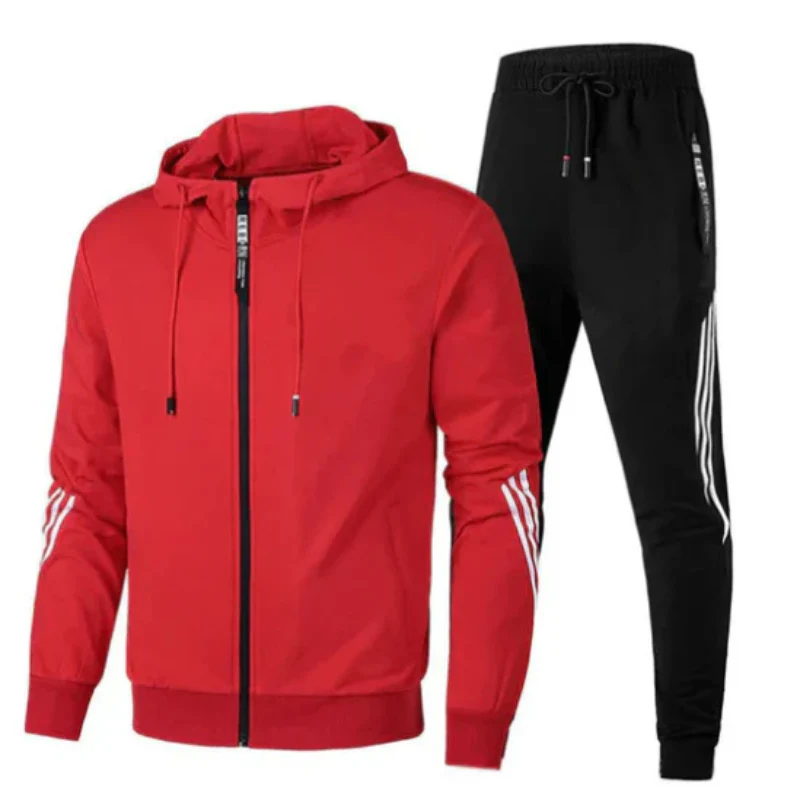 Jack | Active Two-Piece Men's Tracksuit with Full Zip Hoodie - Image 5