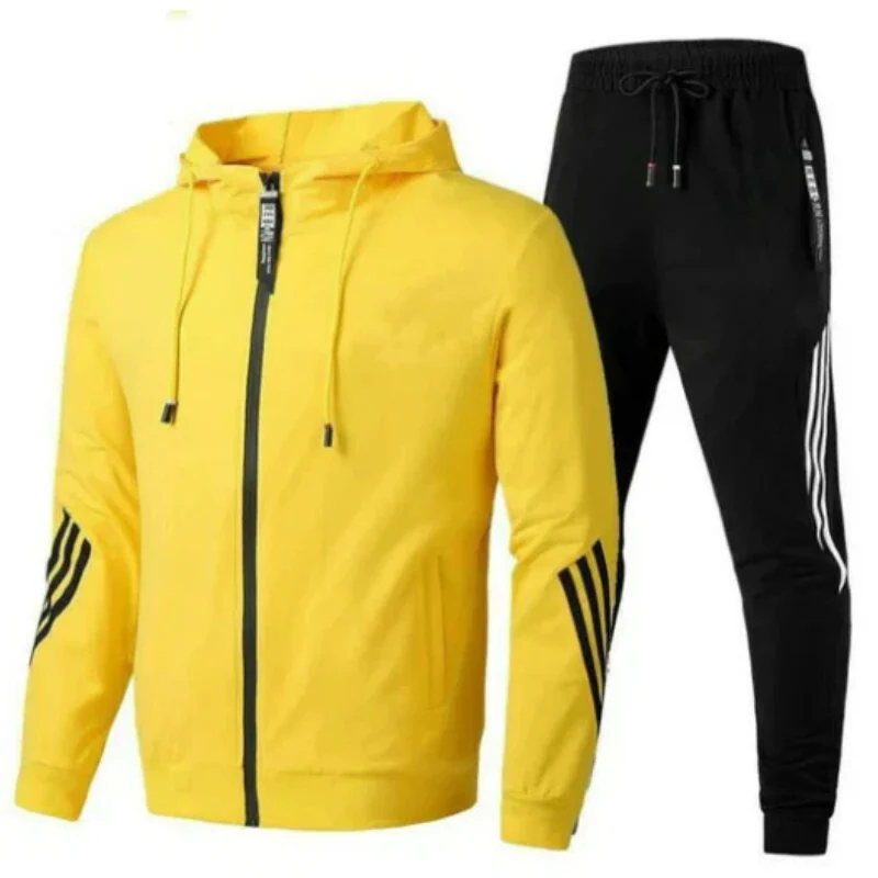 Jack | Active Two-Piece Men's Tracksuit with Full Zip Hoodie - Image 6