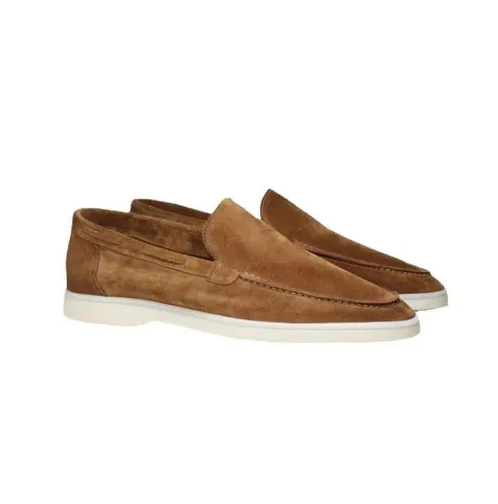 James | Men’s Stylish Suede Yacht Loafers with Rubber Sole - Image 10