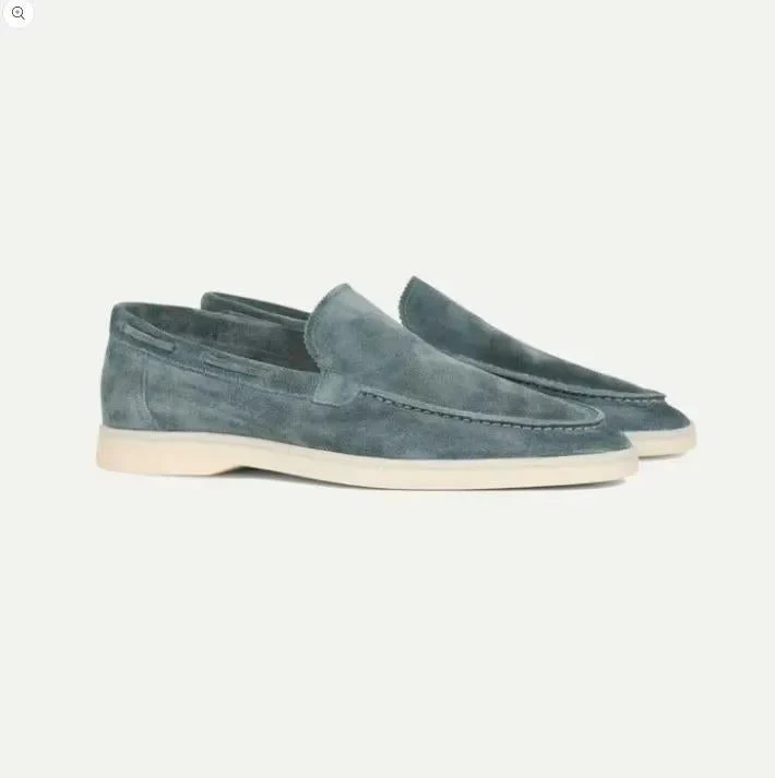 James | Men’s Stylish Suede Yacht Loafers with Rubber Sole - Image 3