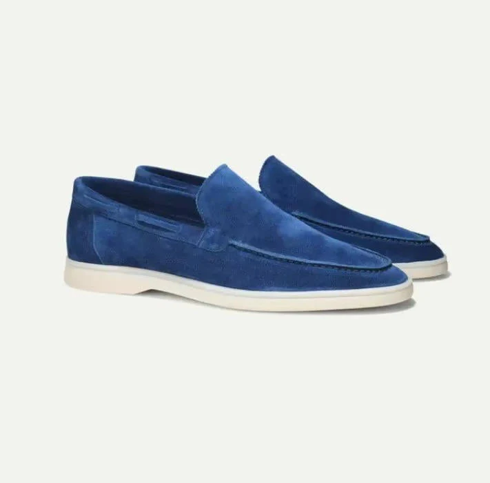 James | Men’s Stylish Suede Yacht Loafers with Rubber Sole - Image 4