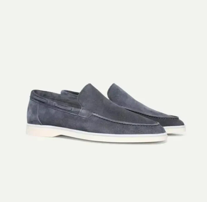 James | Men’s Stylish Suede Yacht Loafers with Rubber Sole - Image 5