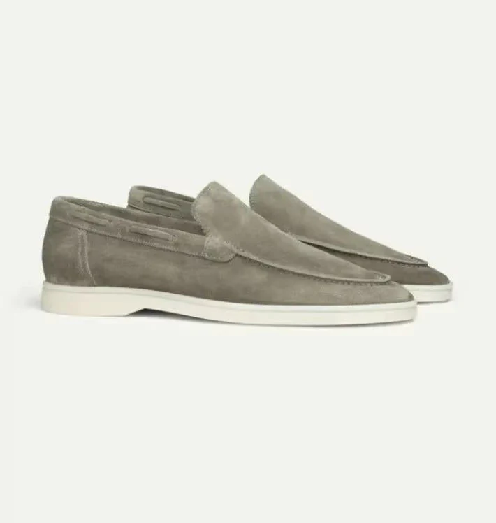 James | Men’s Stylish Suede Yacht Loafers with Rubber Sole - Image 8