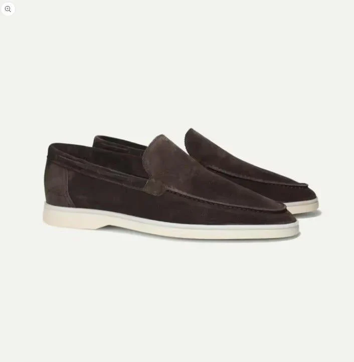 James | Men’s Stylish Suede Yacht Loafers with Rubber Sole - Image 9