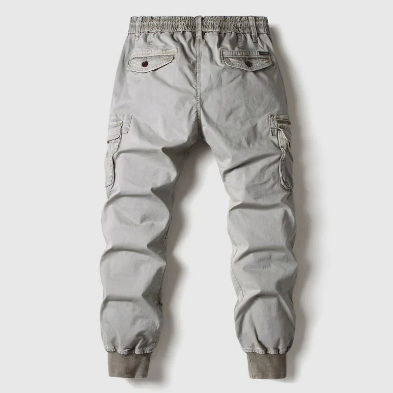 Jamie | Streetwear Men’s Cargo Trousers with Multi Pockets - Image 5