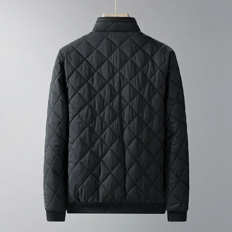 Leonard | Men’s Spring Thermal Quilted Jacket with Zip Pockets - Image 3