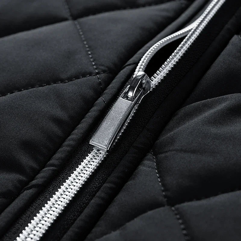 Leonard | Men’s Spring Thermal Quilted Jacket with Zip Pockets - Image 6