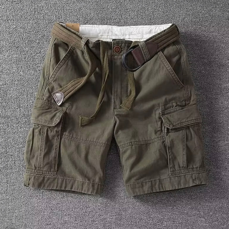 Michael | Men’s Classic Cargo Shorts with Utility Pockets - Image 3