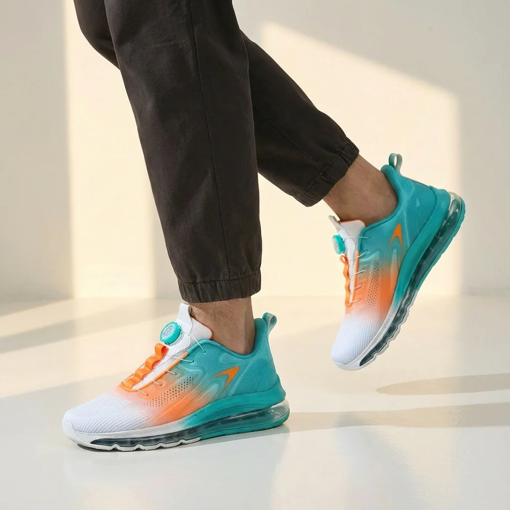 Noah | Men’s Active Lace-Up Sports Shoes with Air Cushion Sole - Image 9
