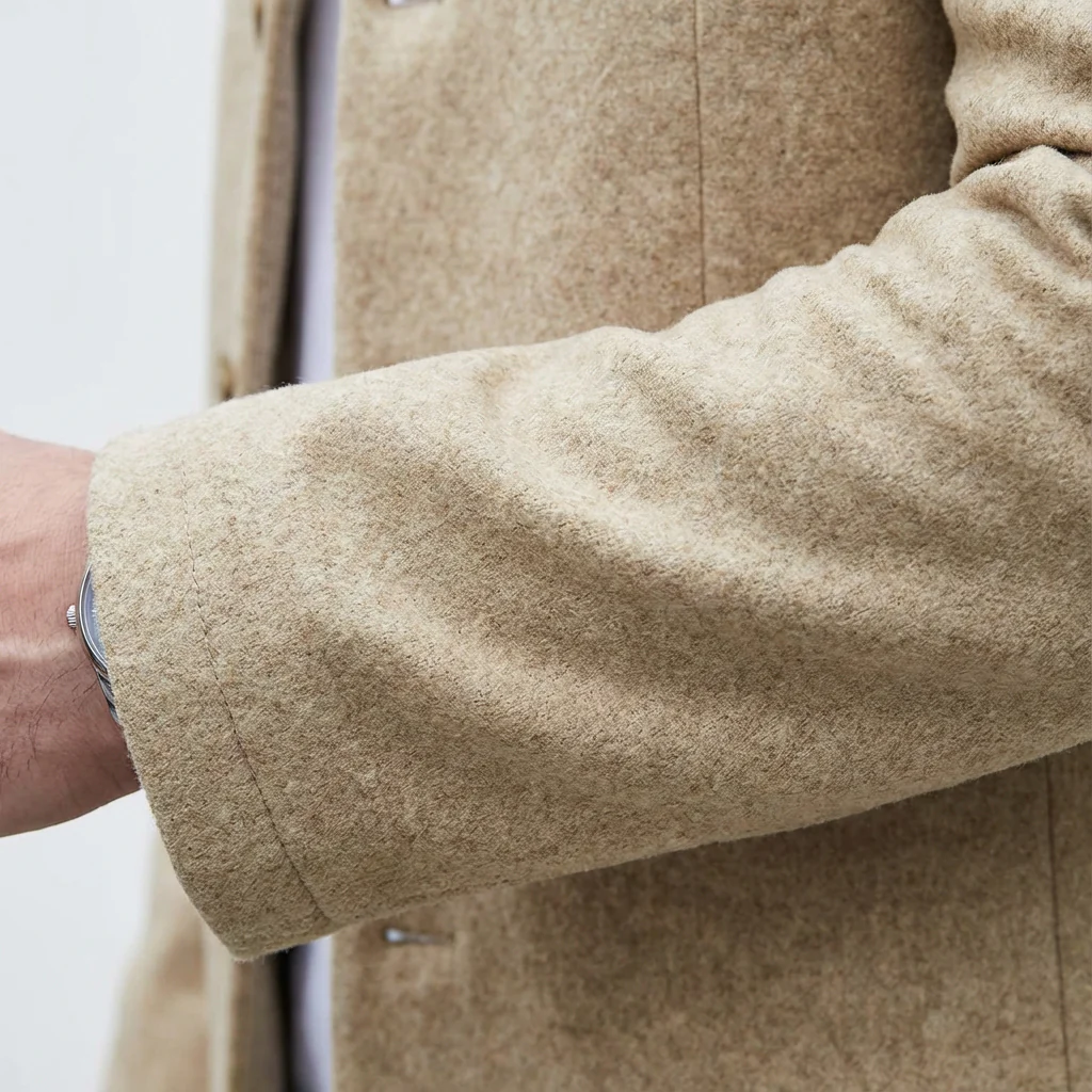 Oliver | Men’s Spring Long Coat with Button Front - Image 6