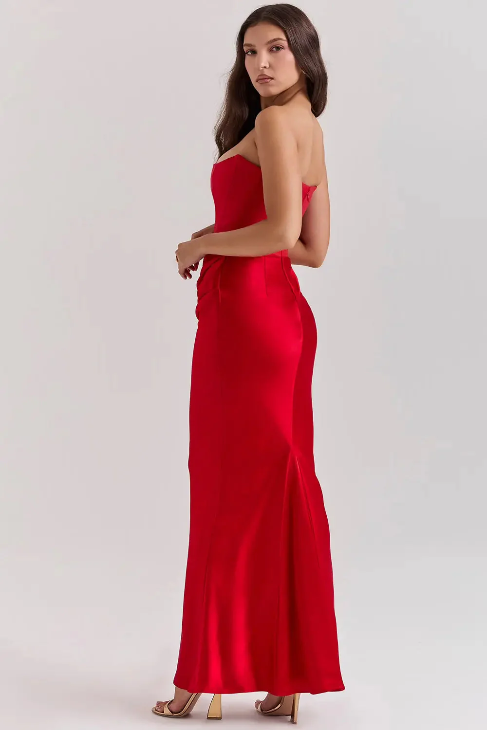 Quinn | Women’s Elegant Maxi Prom Dress with Corset Bodice - Image 12