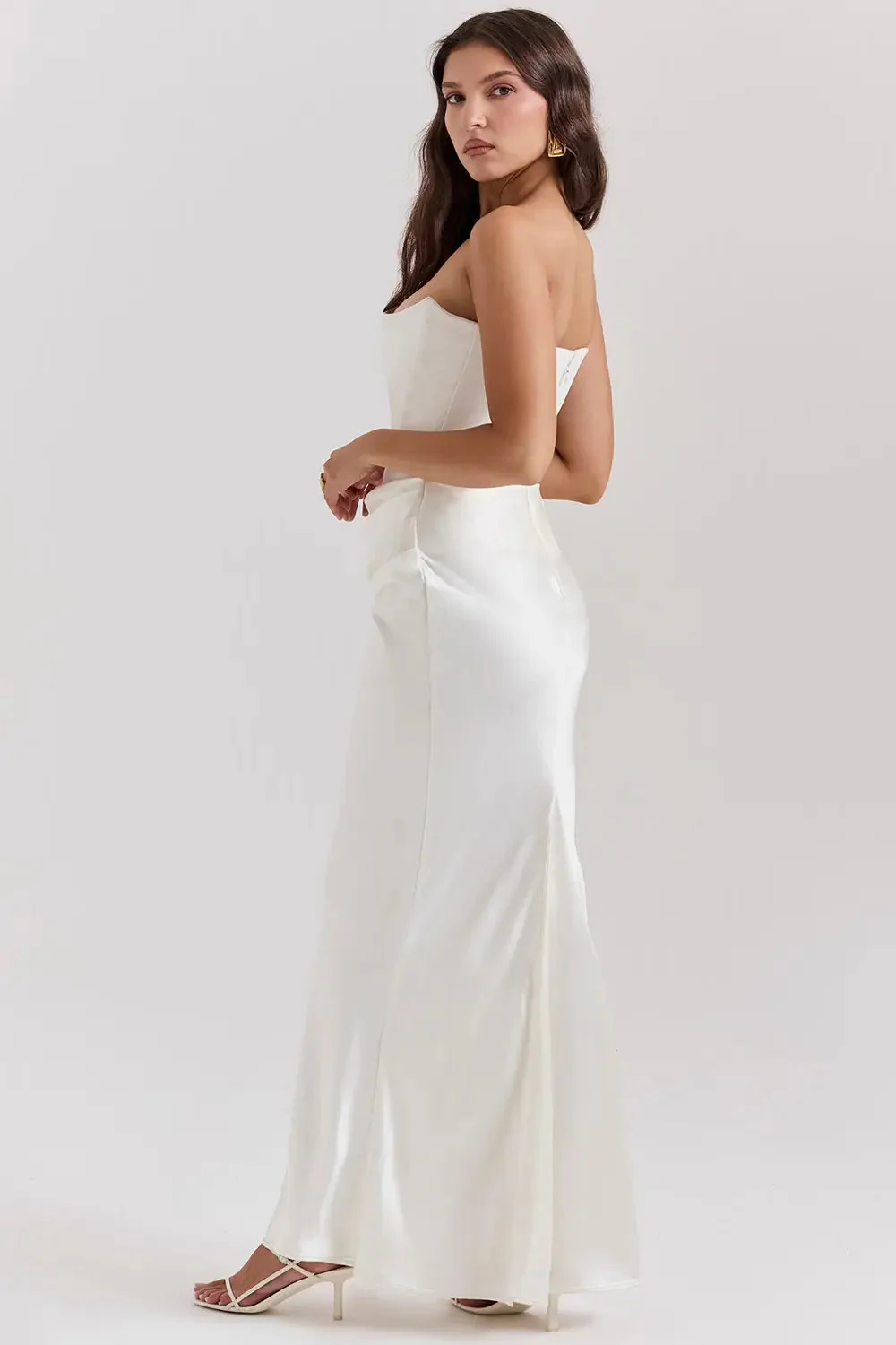 Quinn | Women’s Elegant Maxi Prom Dress with Corset Bodice - Image 6