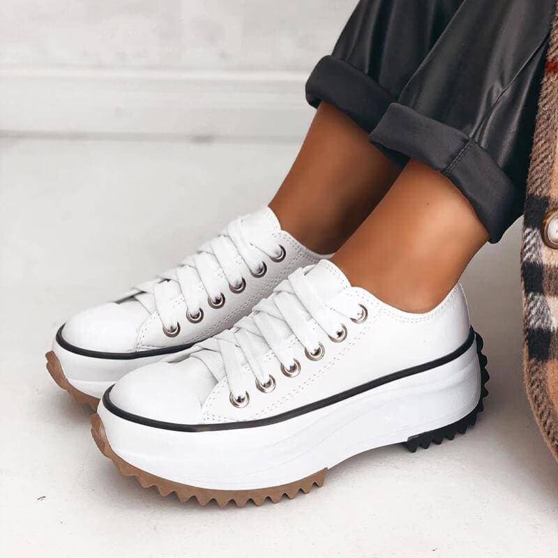 Robyn | Stylish Platform Women’s Trainers with Suede Upper - Image 5