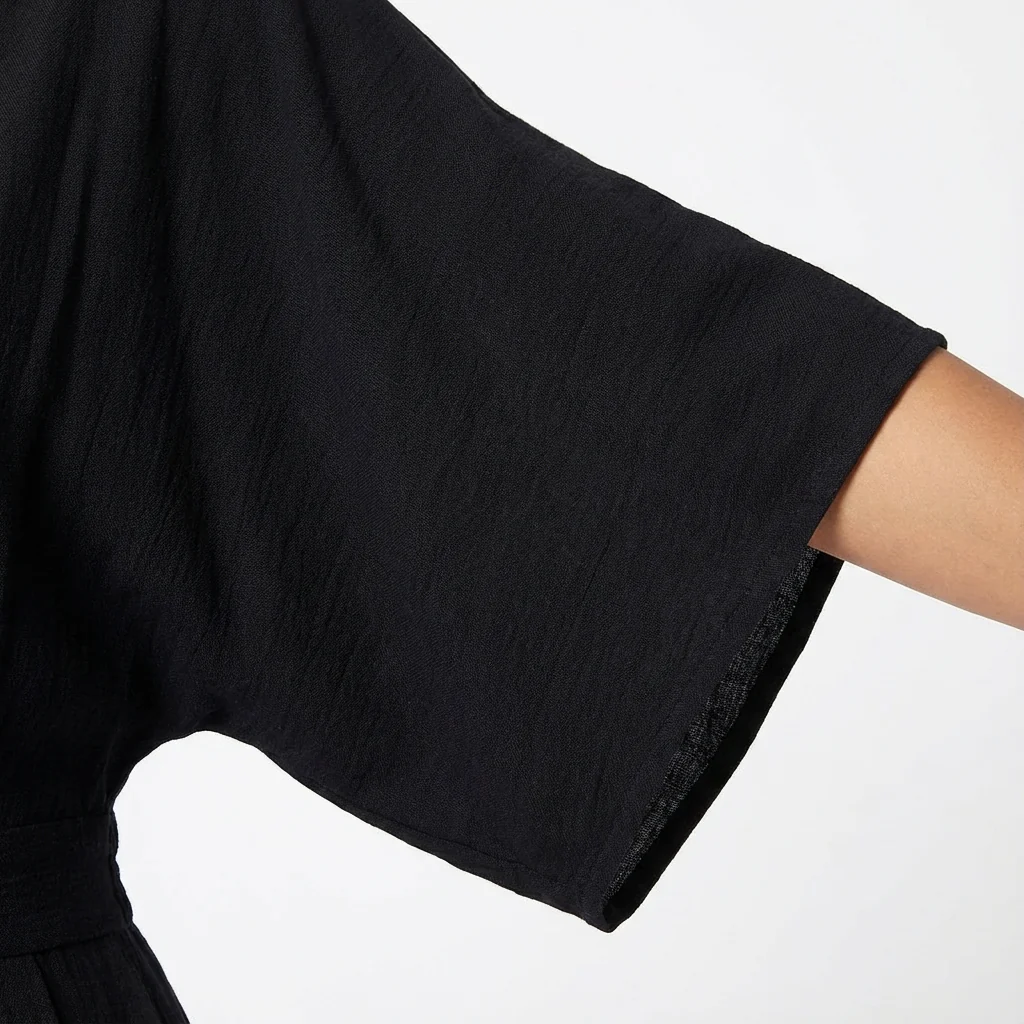 Rosie | Women’s Elegant Wide-Leg Jumpsuit with Half Sleeve - Image 9