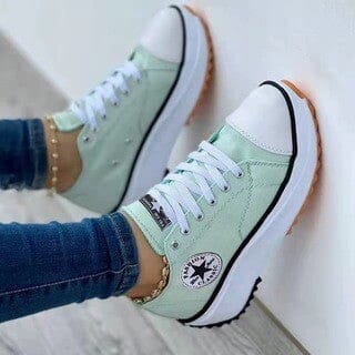 Ruby | Modern Chunky Women’s Trainers with Contrast Sole - Image 5