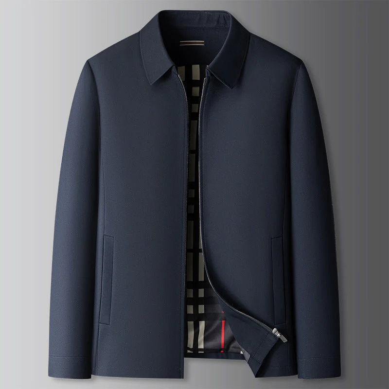Sean | Men’s Casual Windproof Harrington Jacket with Zip Front - Image 6