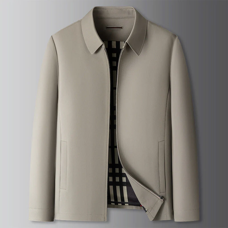 Sean | Men’s Casual Windproof Harrington Jacket with Zip Front - Image 7