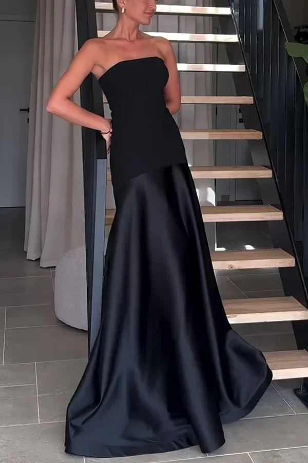Siobhan | Women’s Stylish Maxi Prom Dress with Flared Hem - Image 10