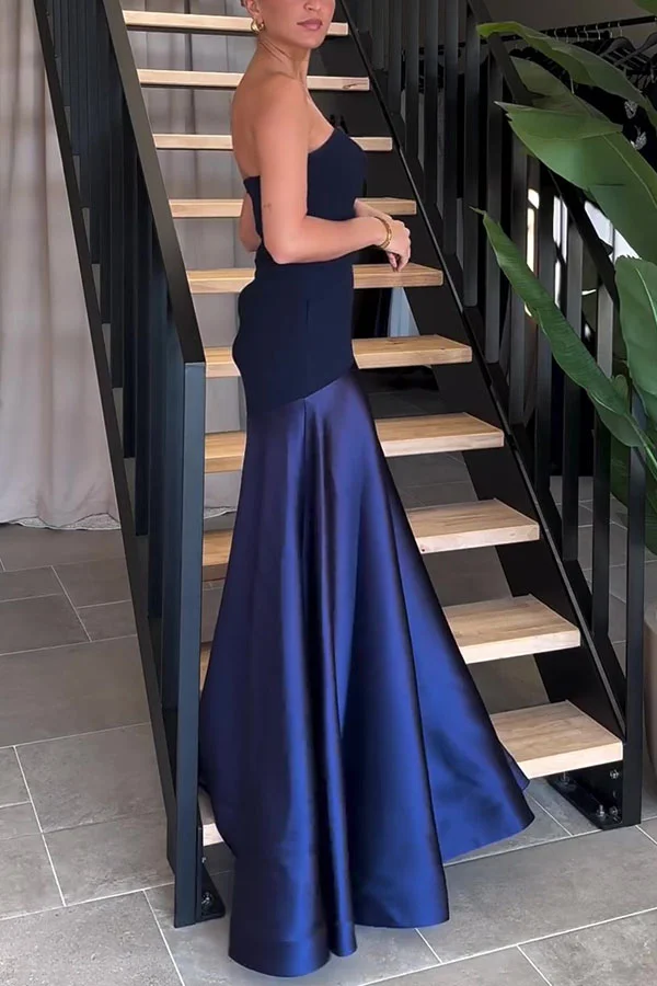 Siobhan | Women’s Stylish Maxi Prom Dress with Flared Hem - Image 13