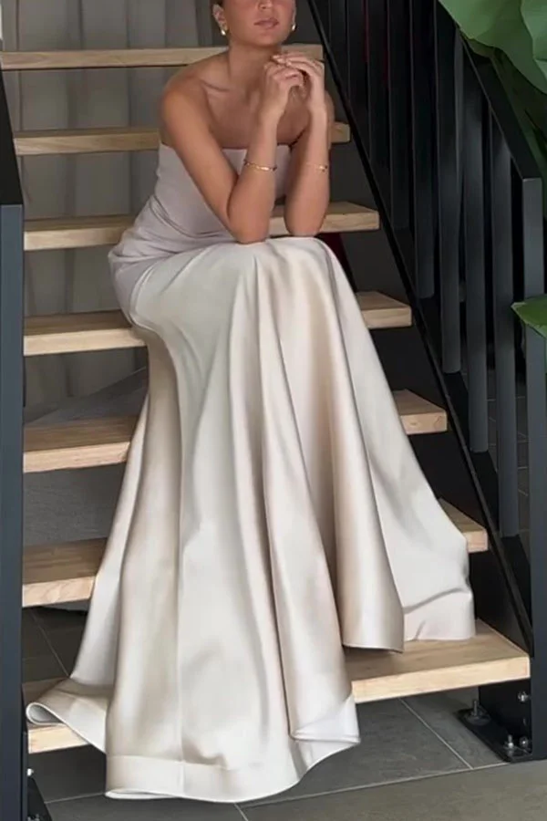 Siobhan | Women’s Stylish Maxi Prom Dress with Flared Hem - Image 18